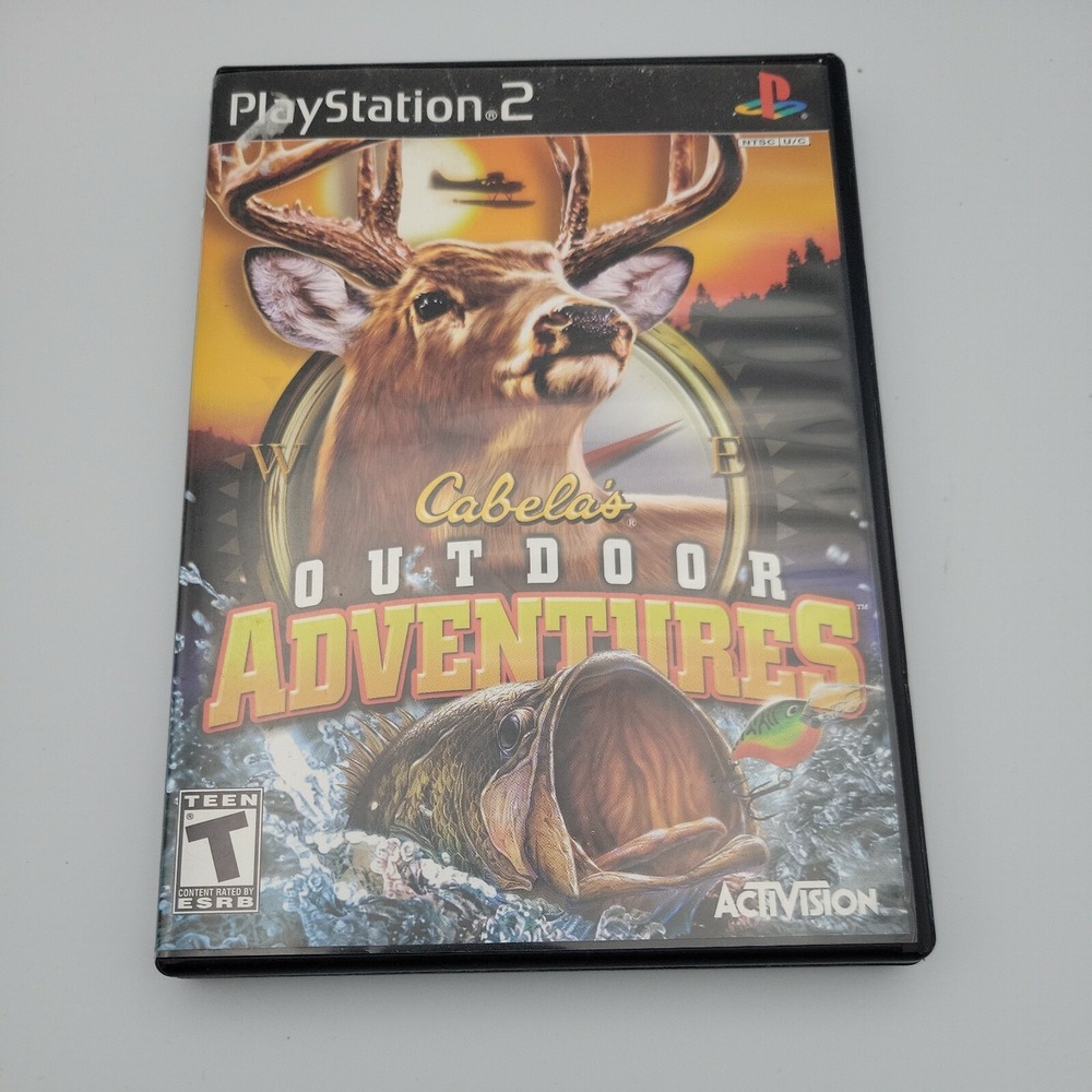 Cabelas Outdoor Adventures Sony PlayStation 2 PS2 2005 Activision 047875751071